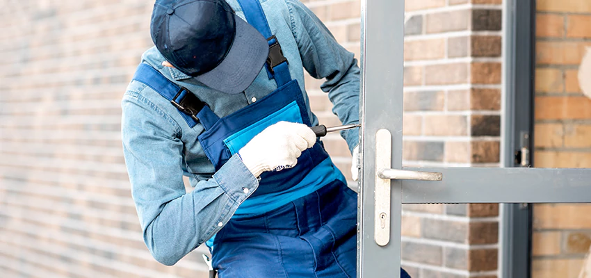Pivot Storefront Door Locks Installation in Livermore, California